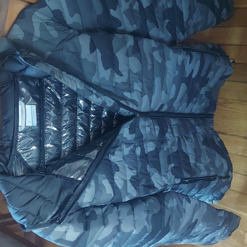 Camo Puffer Jacket